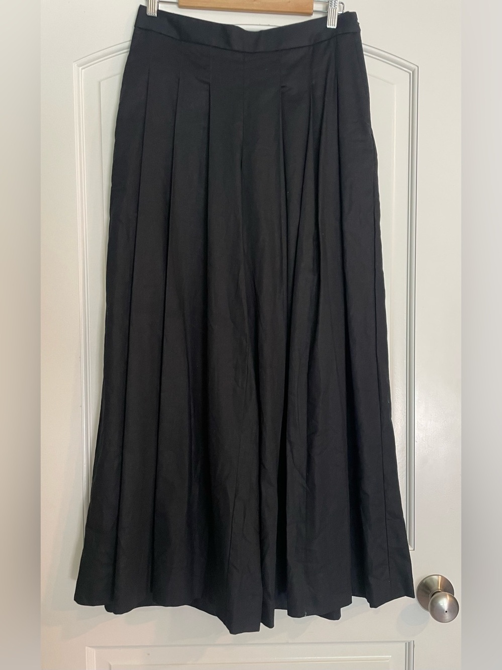 WOMEN'S BANANA REPUBLIC LINEN BLEND PALAZZO PANT WIDE LEG SIZE 8 PETITE NEW